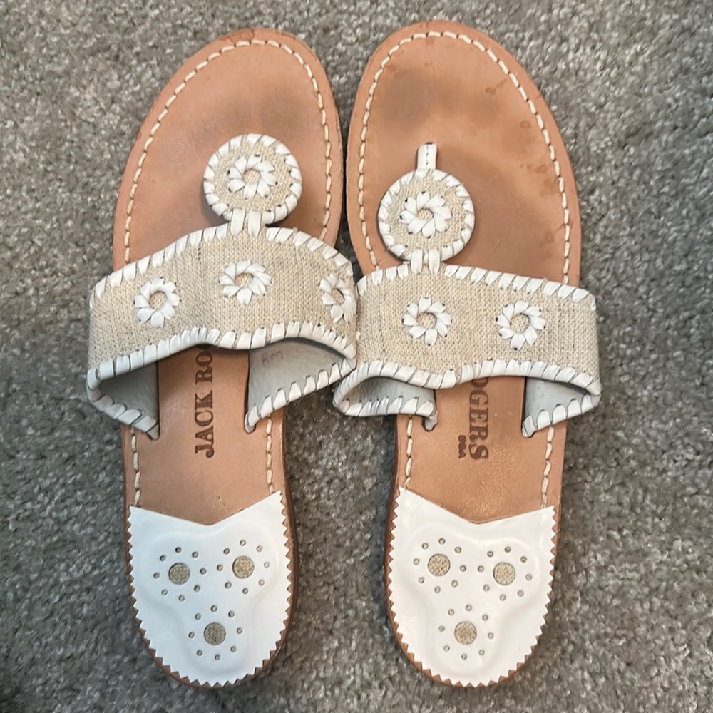 Gently worn jack rogers canvas